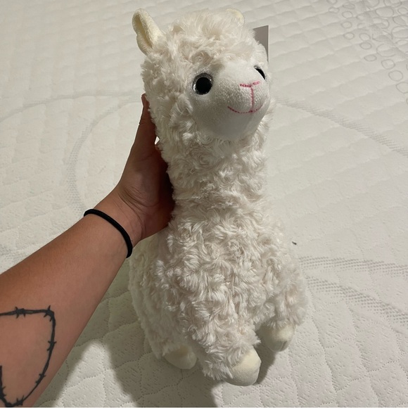 toys Other - NEW White Llama Plush Money Toy